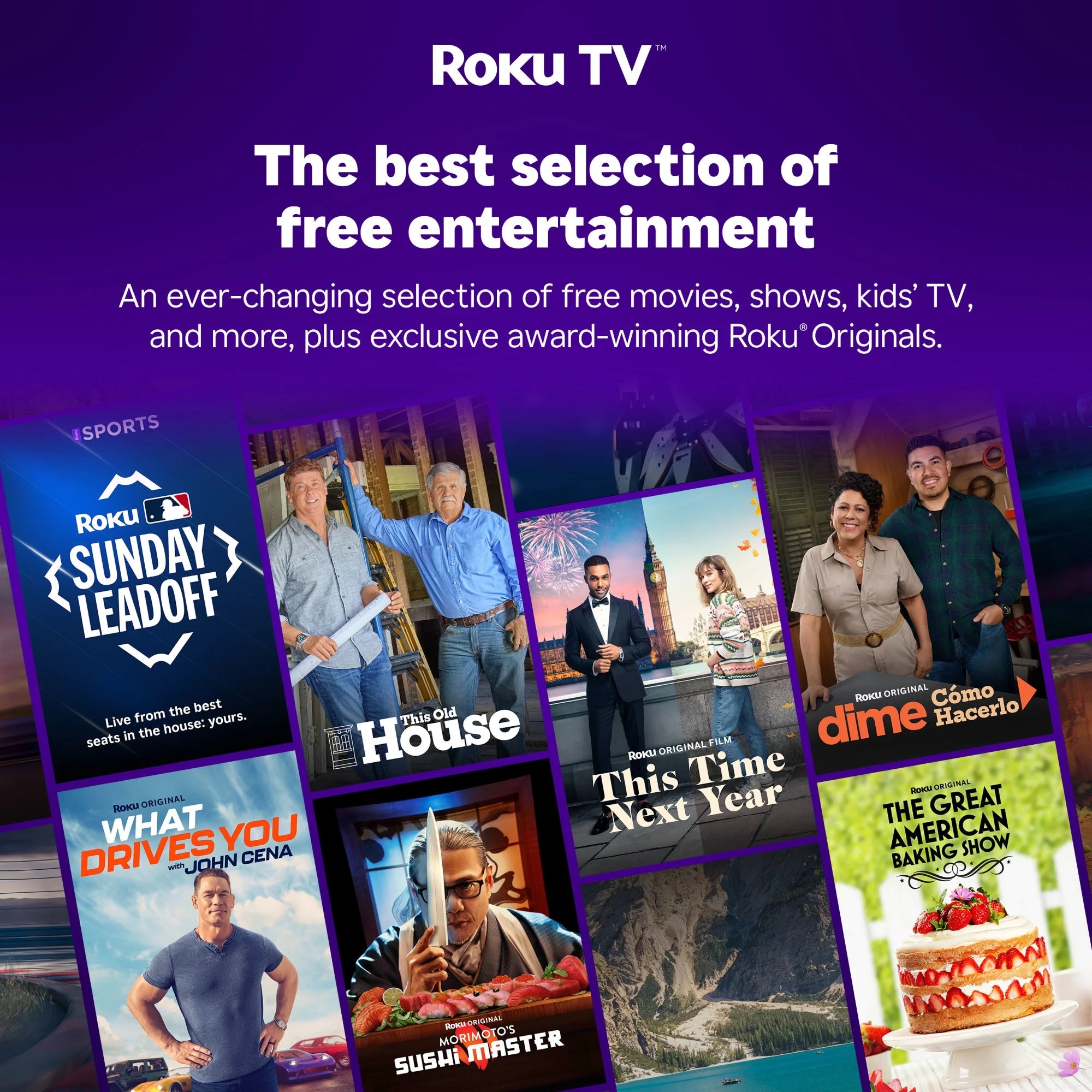 75” Class 4K UHD (2160P) LED Roku Smart Television (100044717)