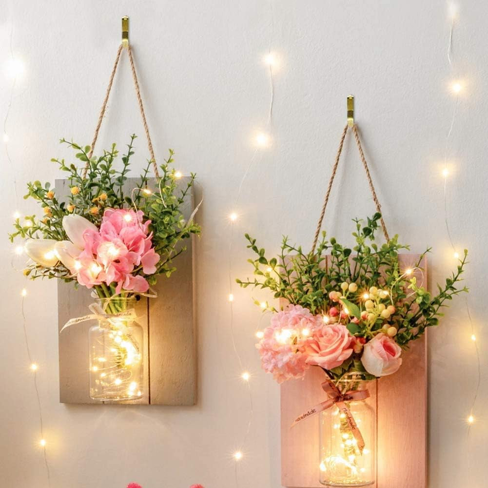 Picture Hanging Hooks, 50 Pcs Heavy Duty 10-50 Lbs Picture Hangers Hardware Kit with Nails for Picture Frame, Canvas, Mirror Hanging Decoration